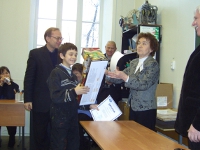 Награждение победителей, 2010 год